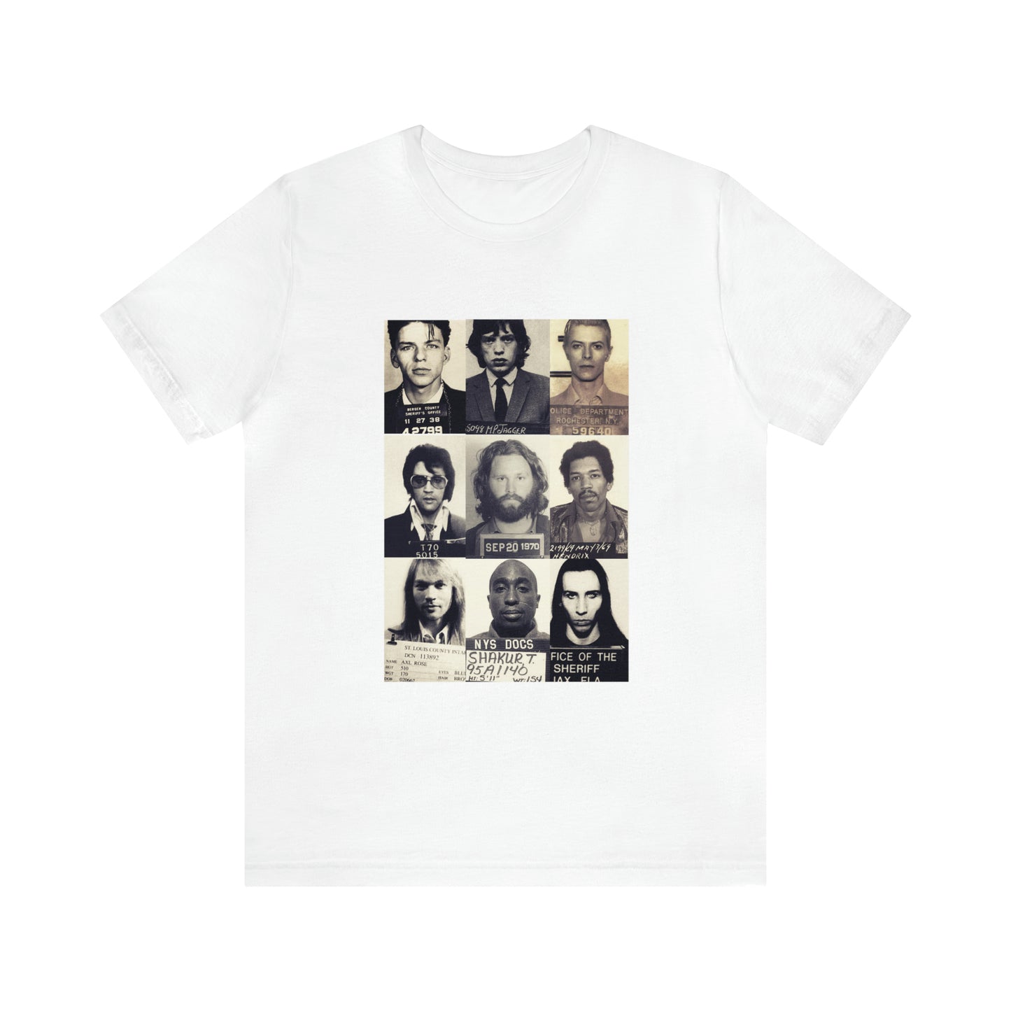 Mugshot Celebrity | Jersey Tee