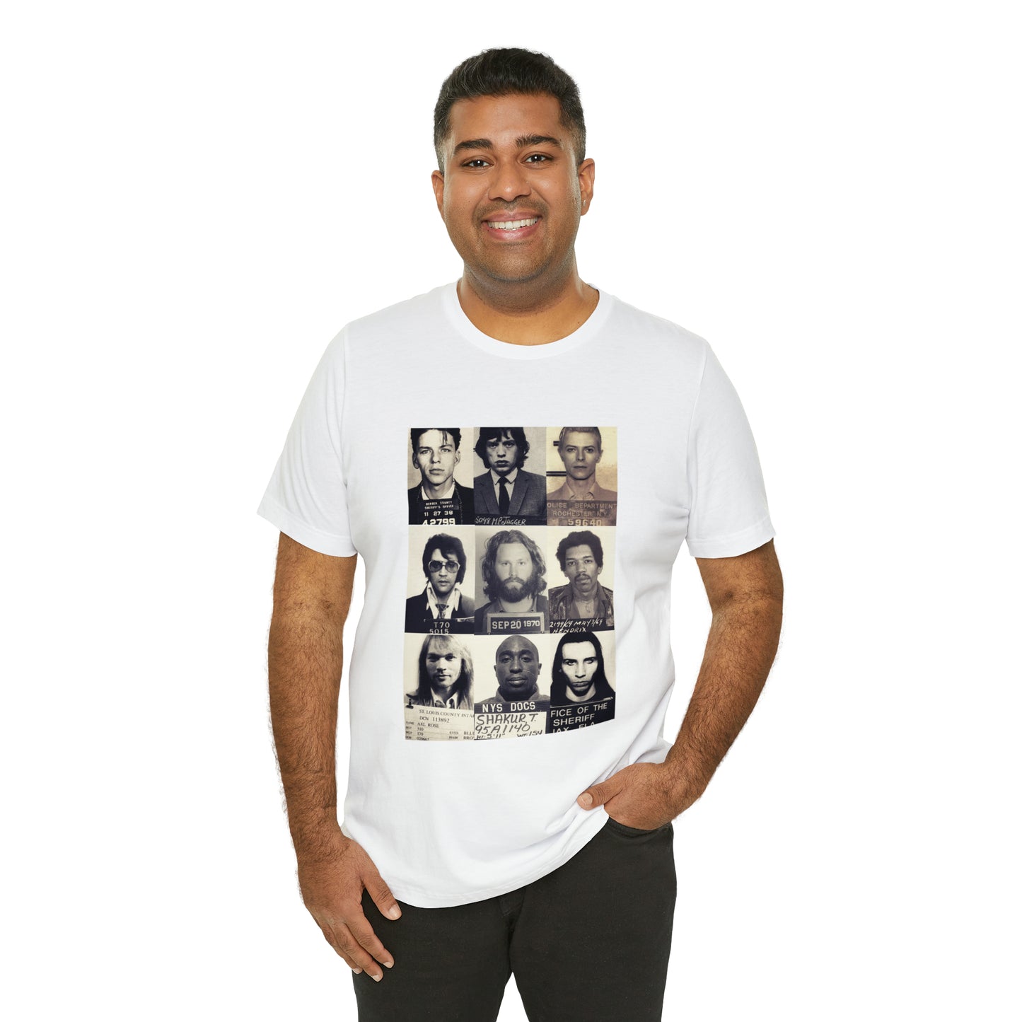 Mugshot Celebrity | Jersey Tee