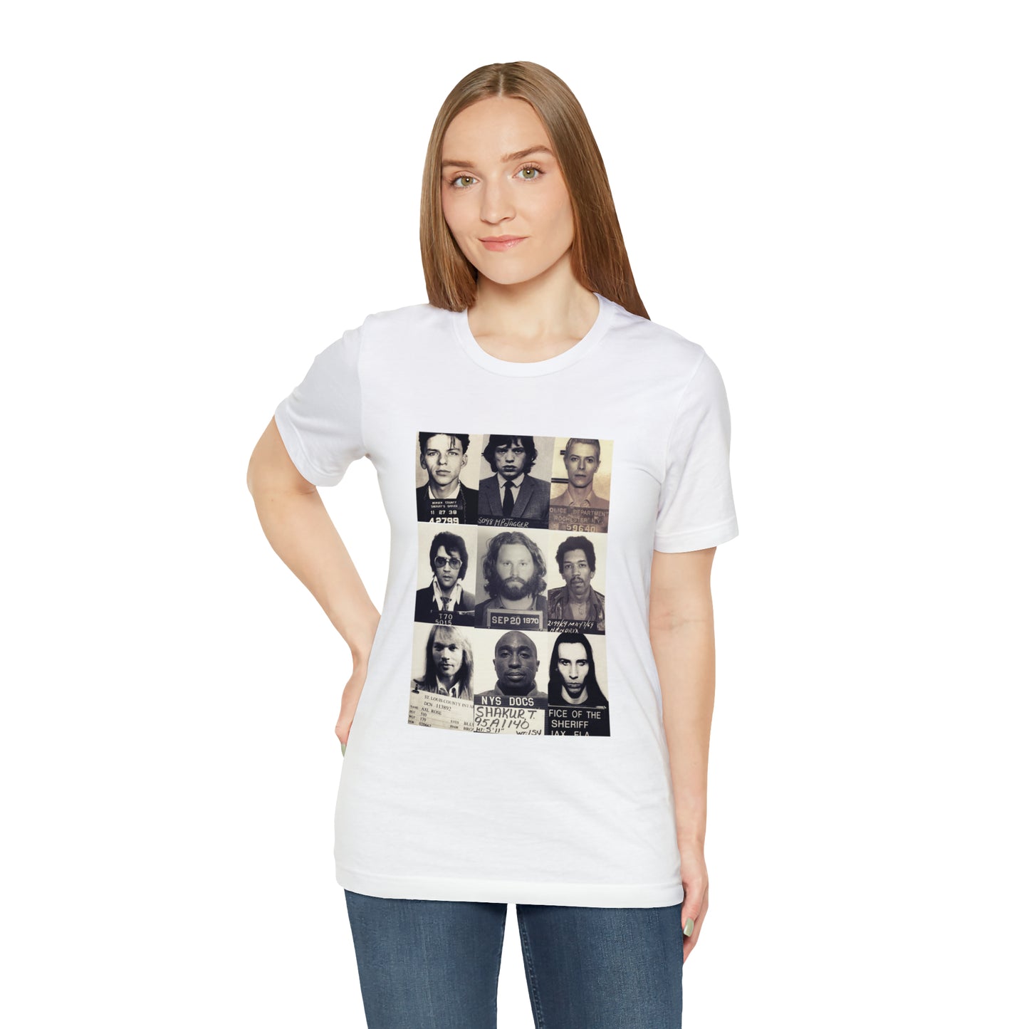 Mugshot Celebrity | Jersey Tee