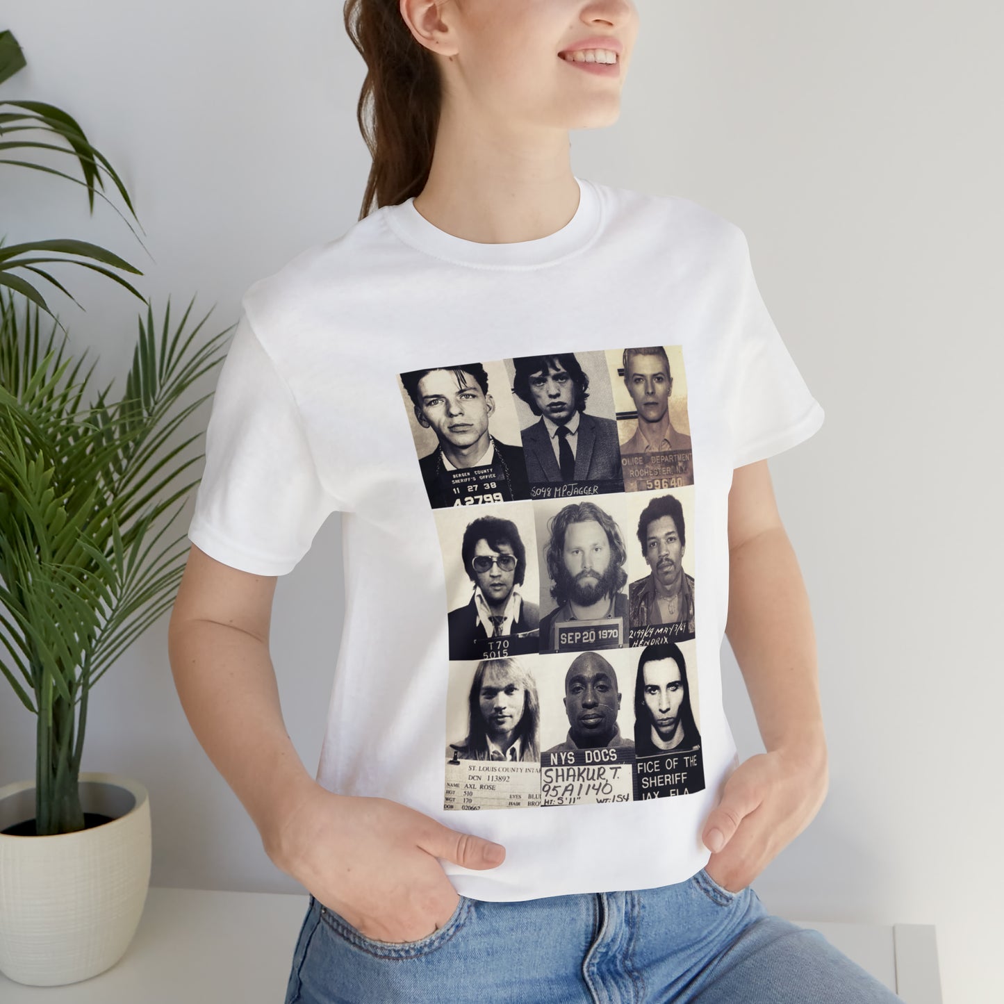 Mugshot Celebrity | Jersey Tee
