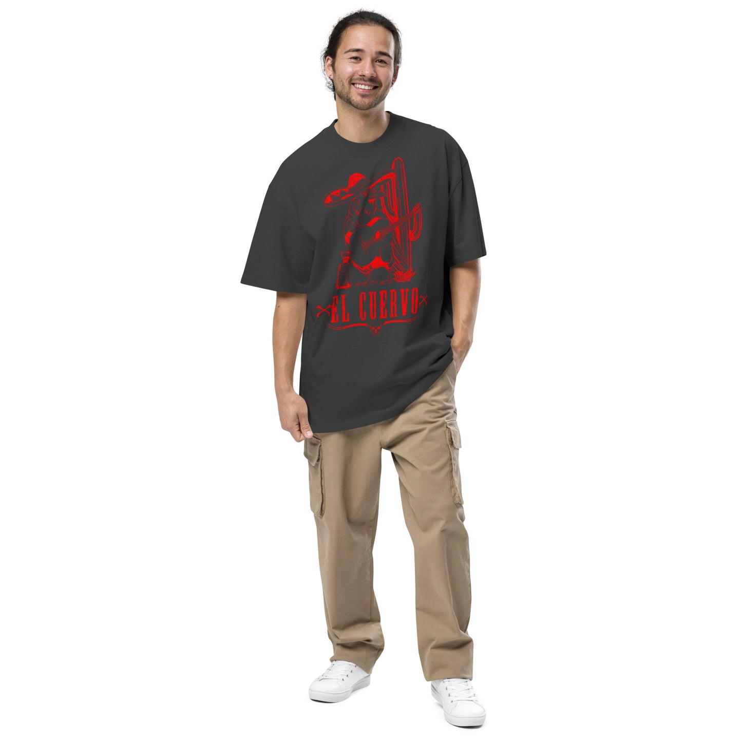 El Cuervo | Oversized Faded Tee