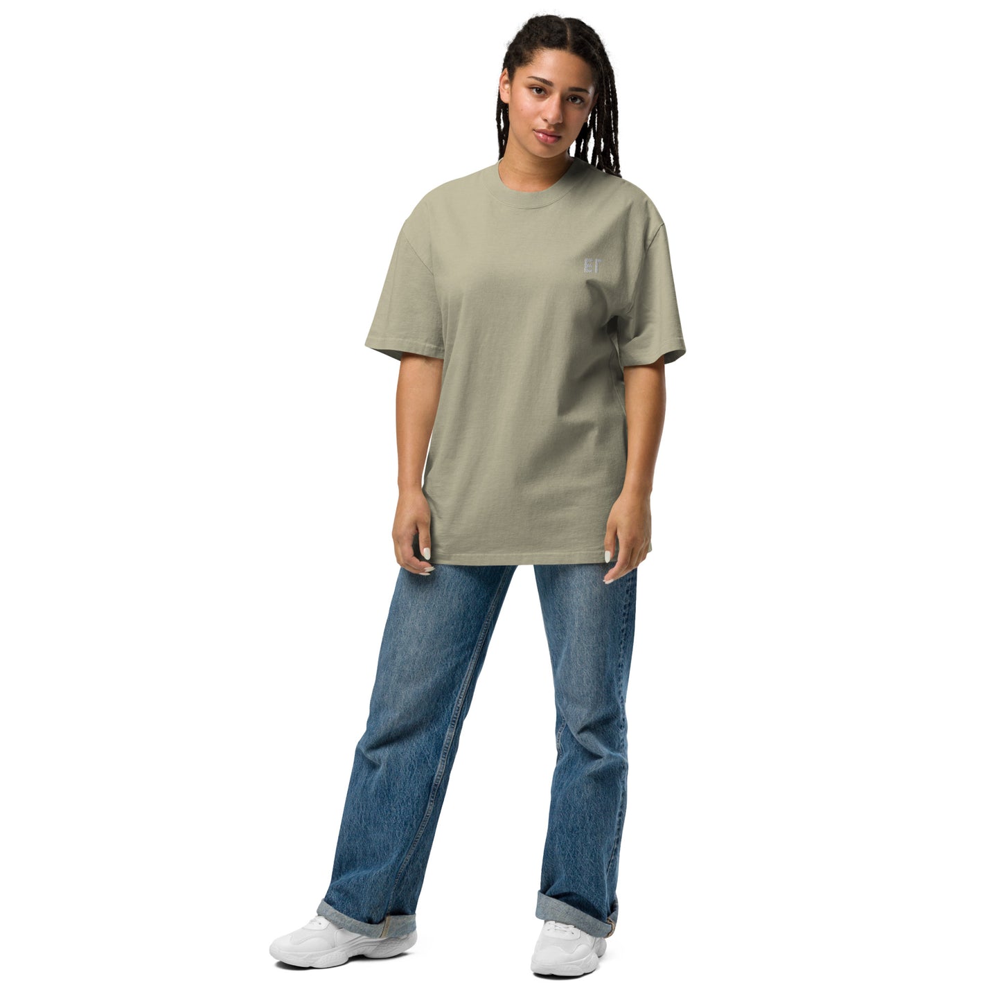 Oversized Basic Logo Tee