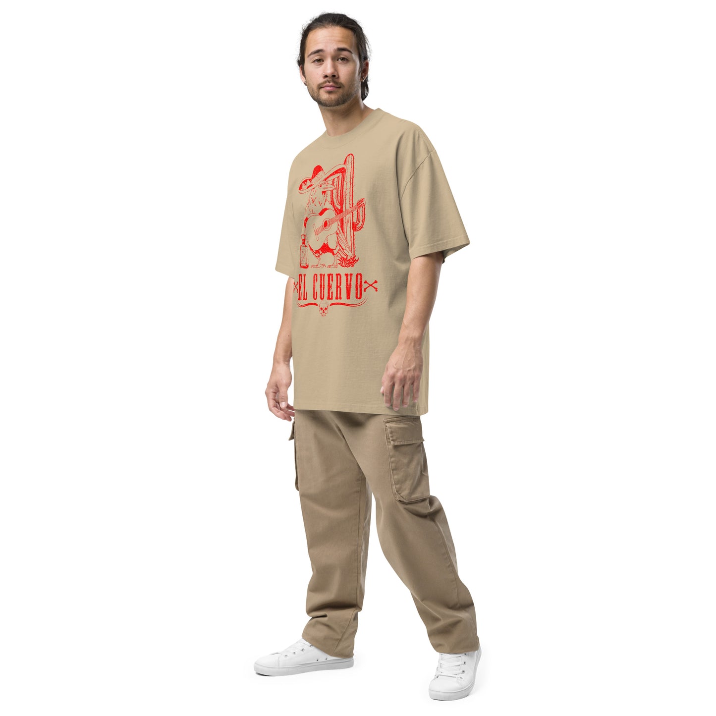 El Cuervo | Oversized Faded Tee