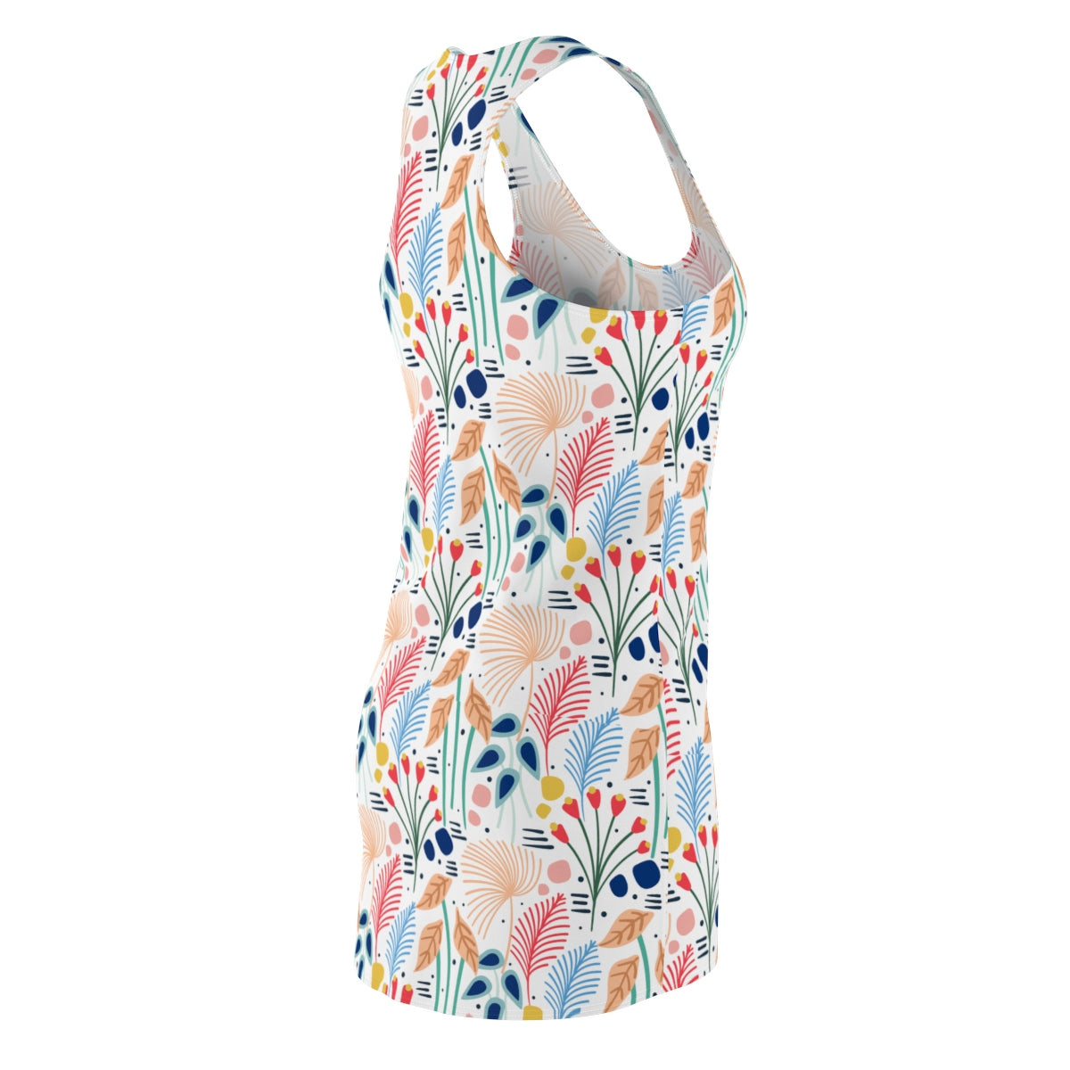 White Fold | Racerback Dress