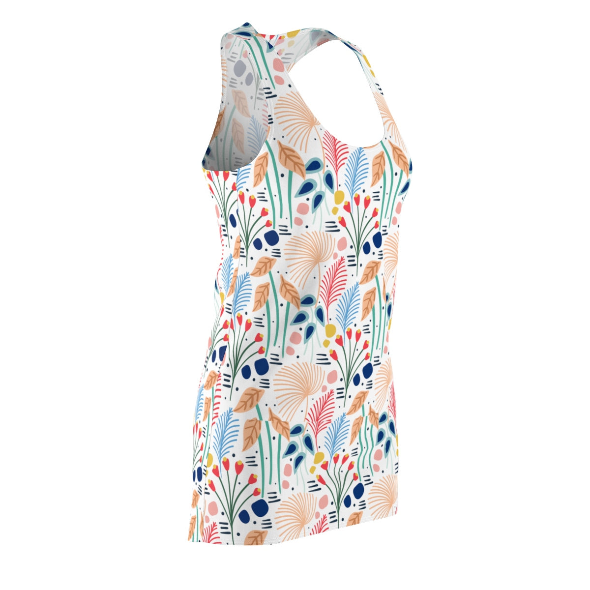 White Fold | Racerback Dress