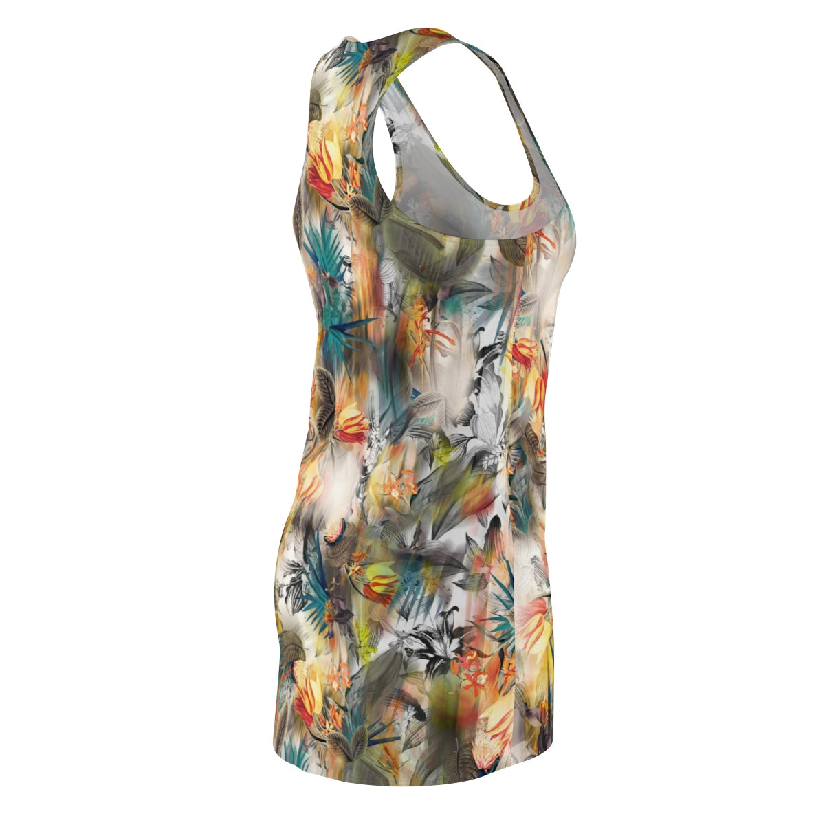 Tropic Gray | Racerback Dress