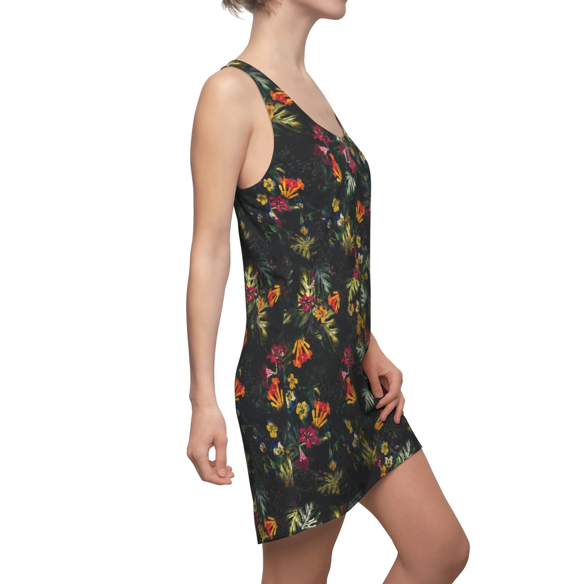 Dark Tropics | Racerback Dress