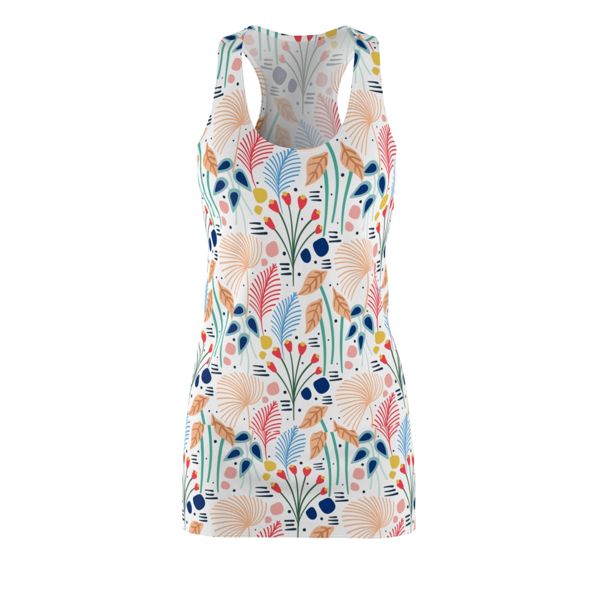 White Fold | Racerback Dress