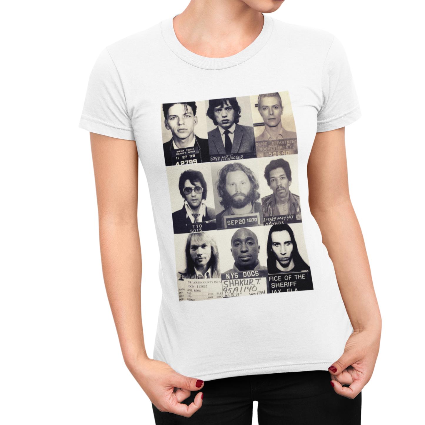Mugshot Celebrity | Jersey Tee