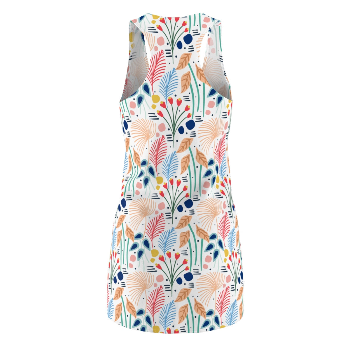 White Fold | Racerback Dress