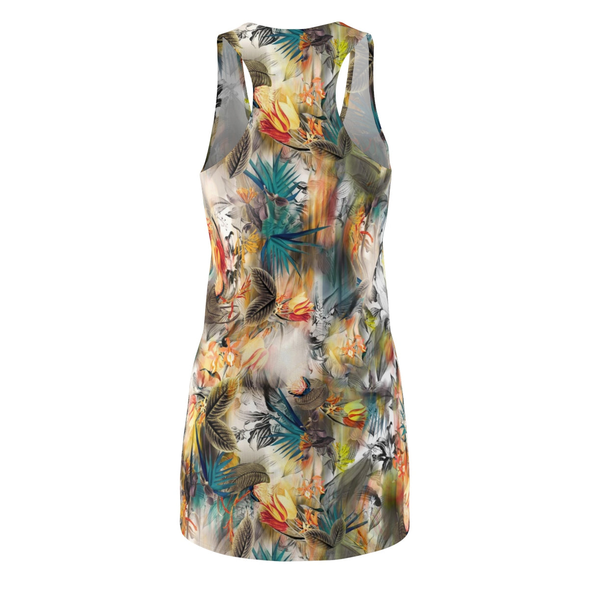 Tropic Gray | Racerback Dress