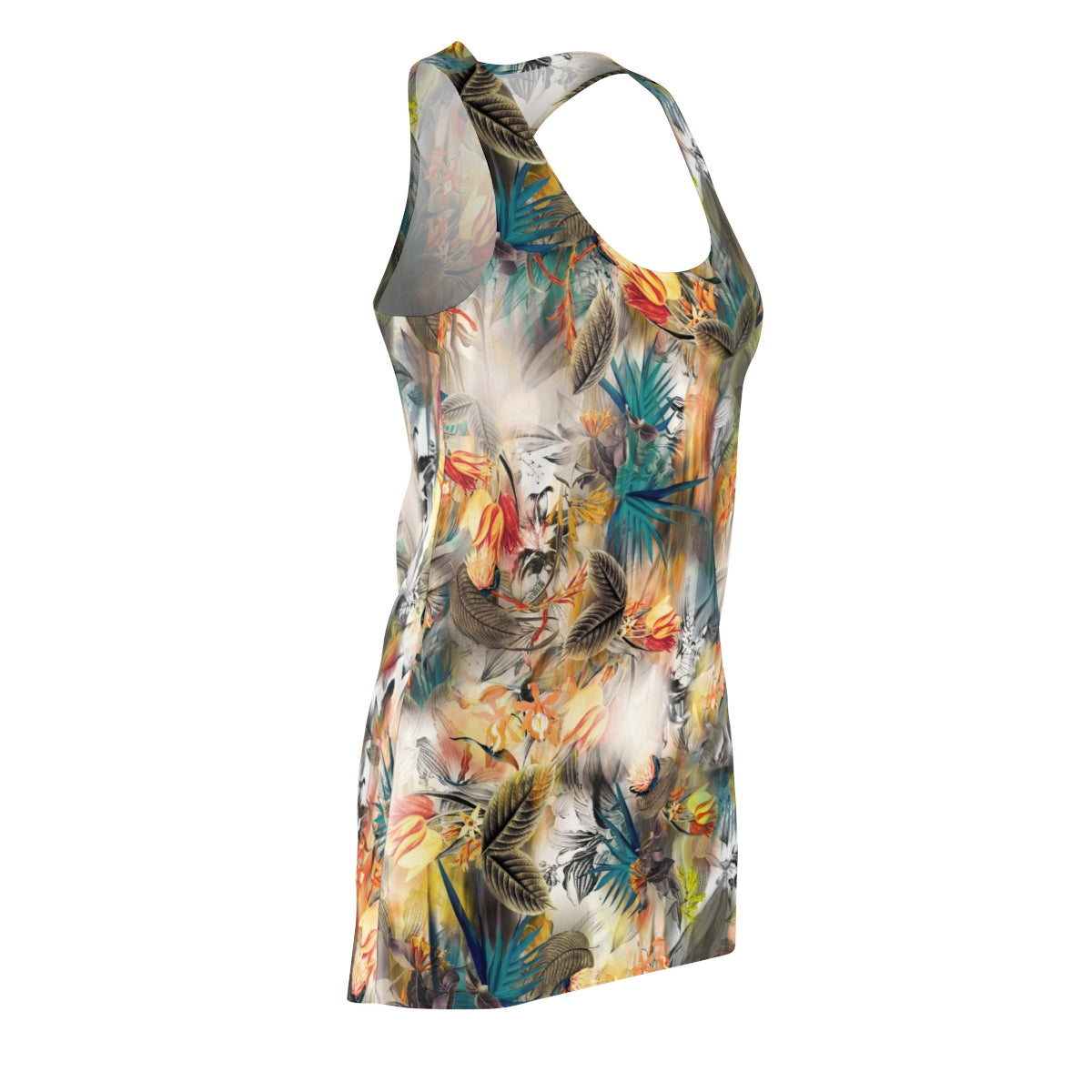 Tropic Gray | Racerback Dress