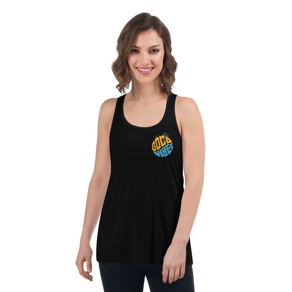 Good Vibes | Women's Flowy Racerback Tank