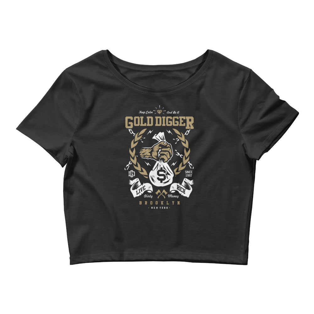 Be A Gold Digger | Women’s Crop Top