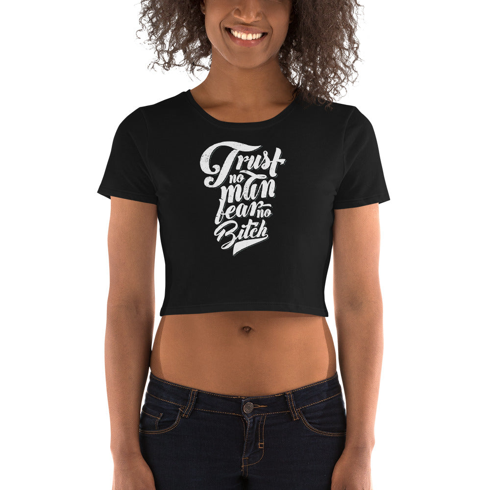 Trust No Man | Women’s Crop Top