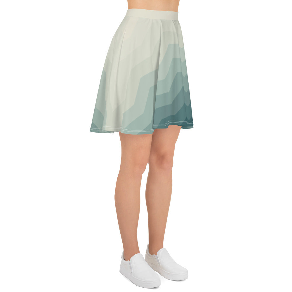 Blue Waves | Skater Skirt