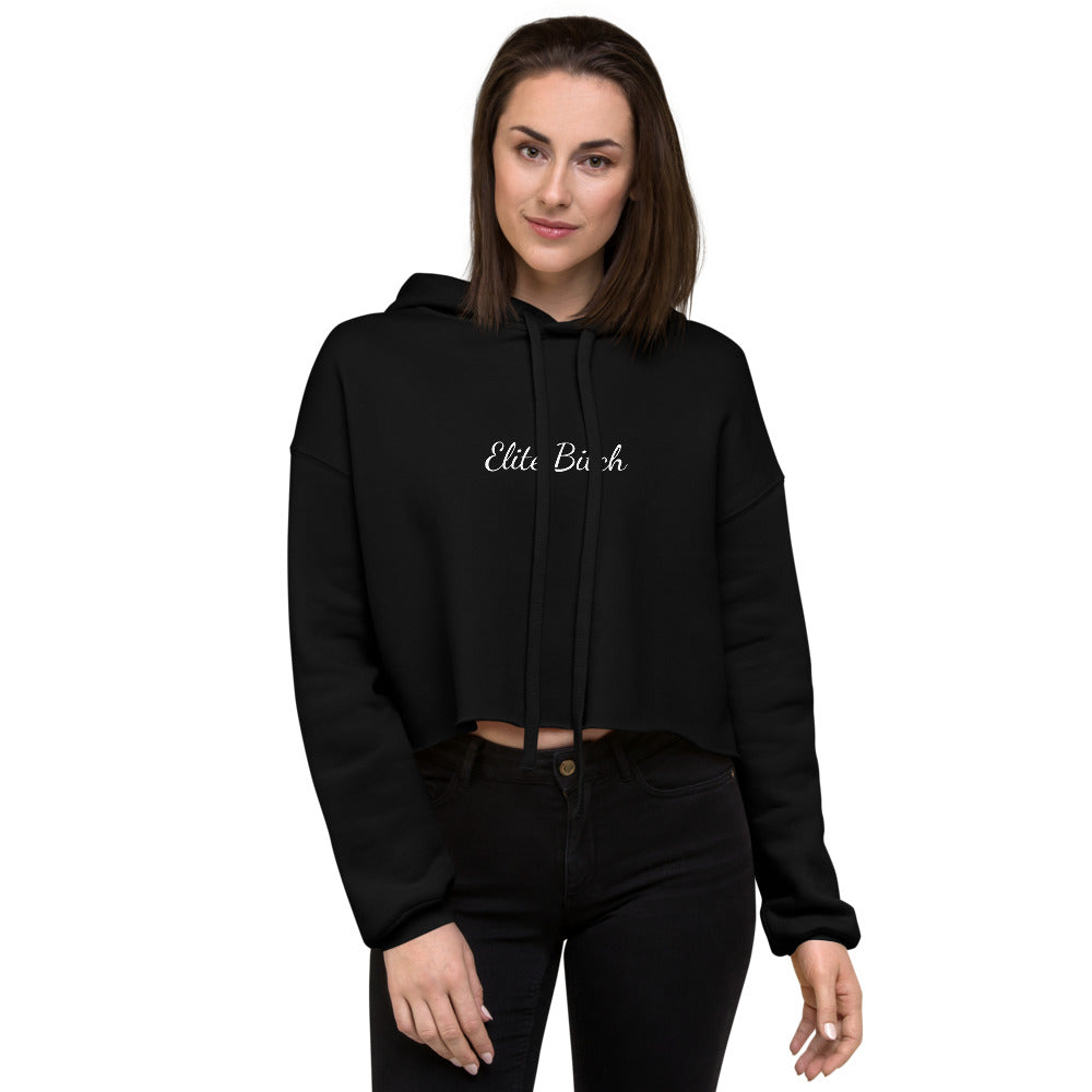 Elite B | Ladies Crop Hoodie