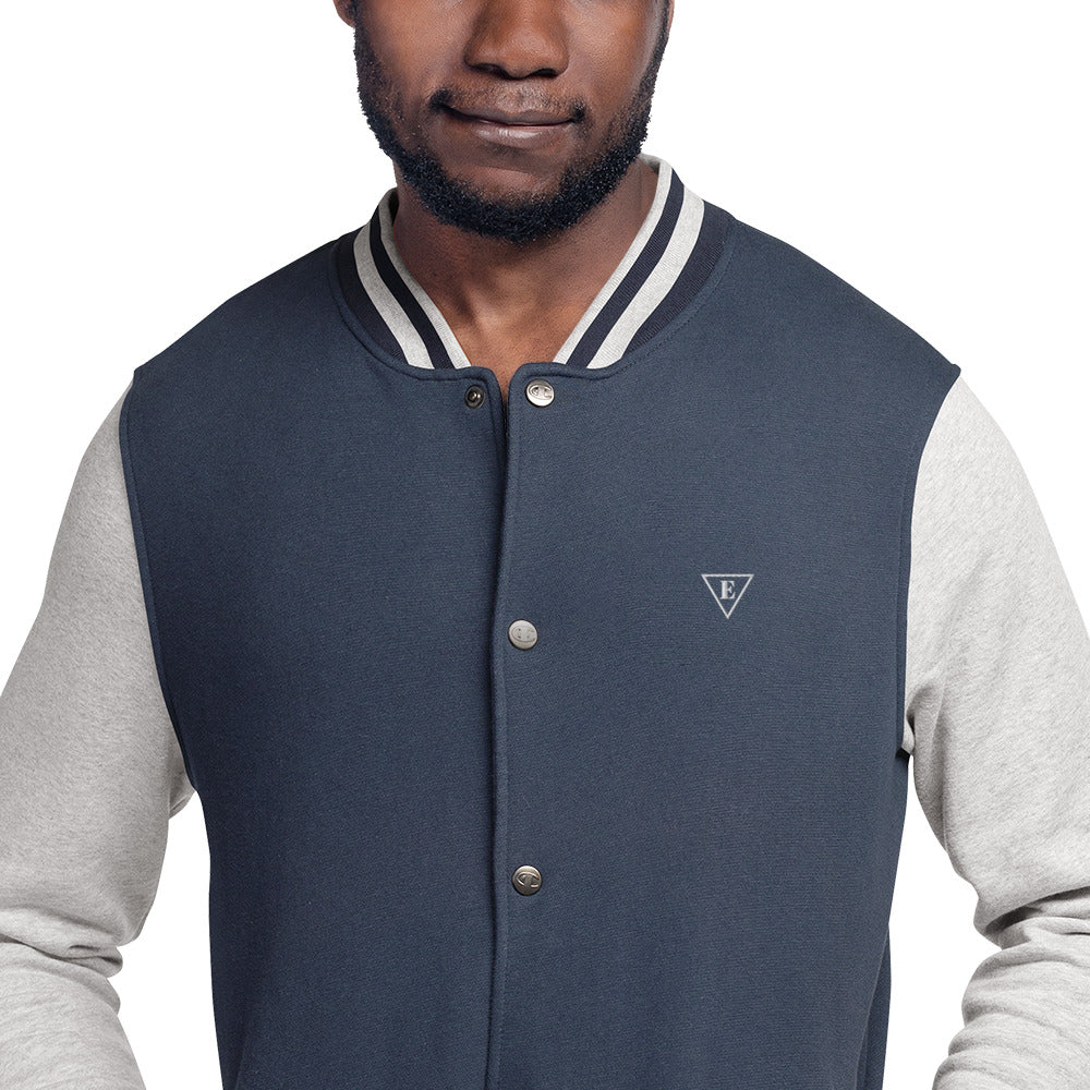 Elite Classic | Embroidered Champion Bomber Jacket