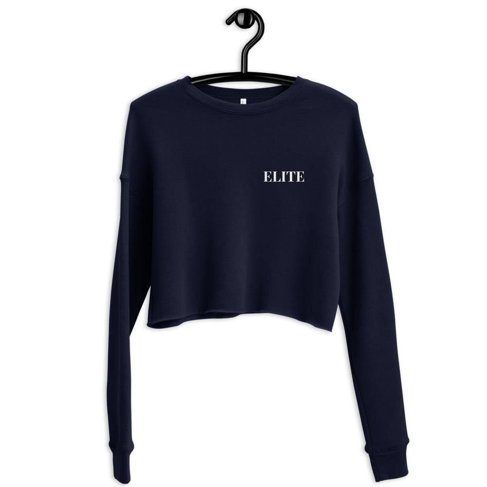 Elite | Ladies Crop Sweatshirt (Light)