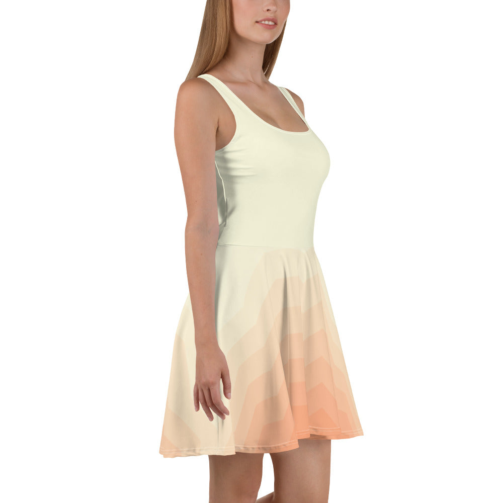 forevermore peach skater dress Lovely Light Pink Dress - Halter Dress - Skater Dress - Bridesmaid Dress - $59.00