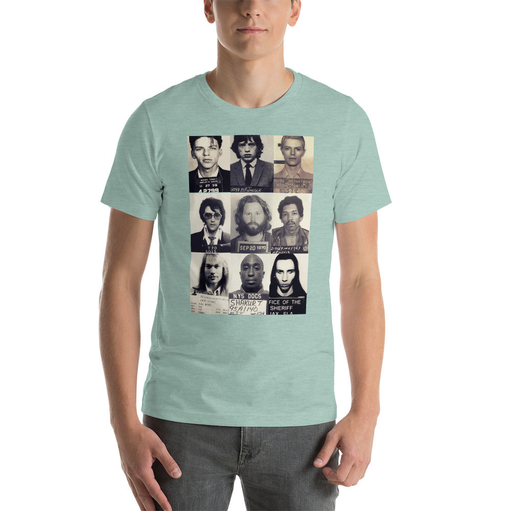Mugshot Celebrity | Premium T-Shirt