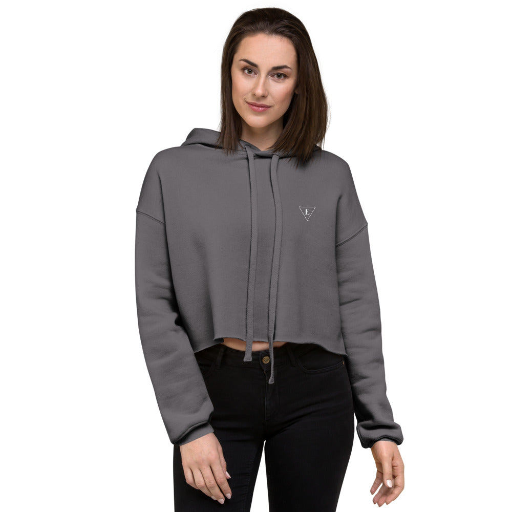 Elite | Ladies Crop Hoodie (Logo)