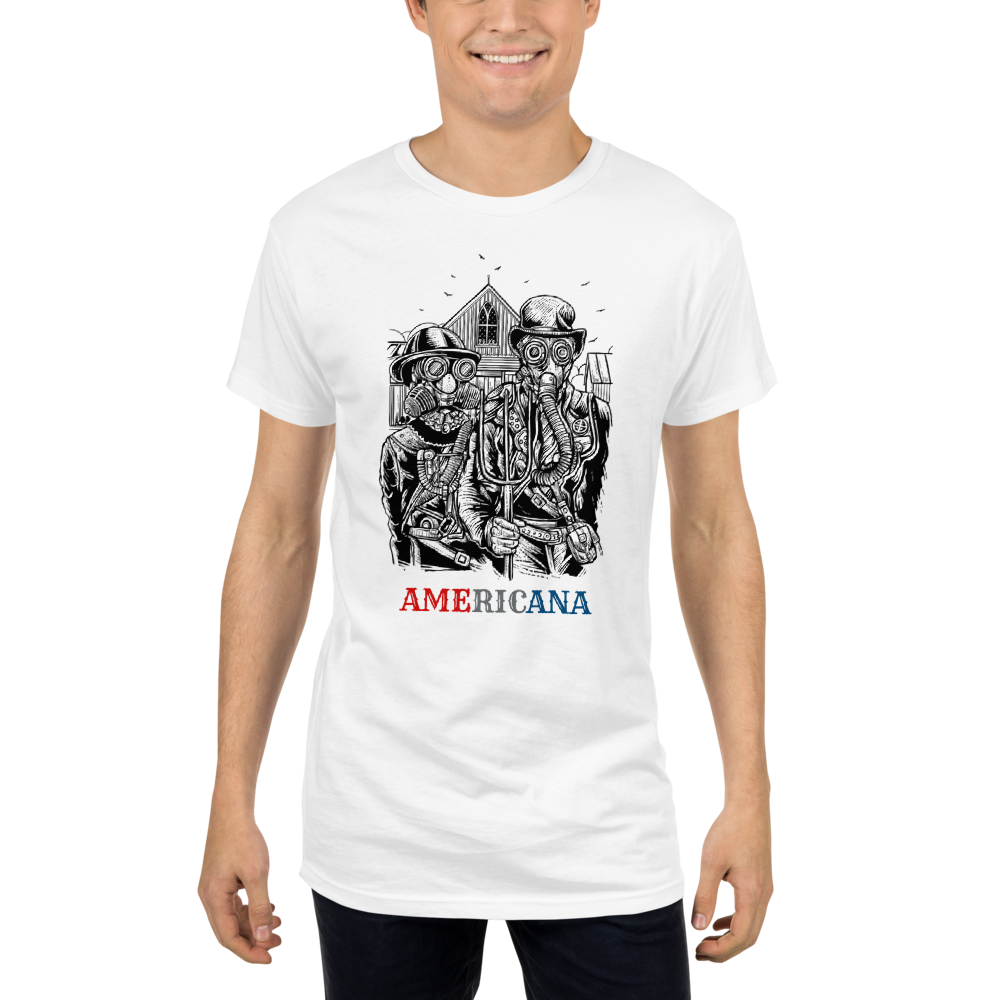 Americana | Long Body Urban Tee