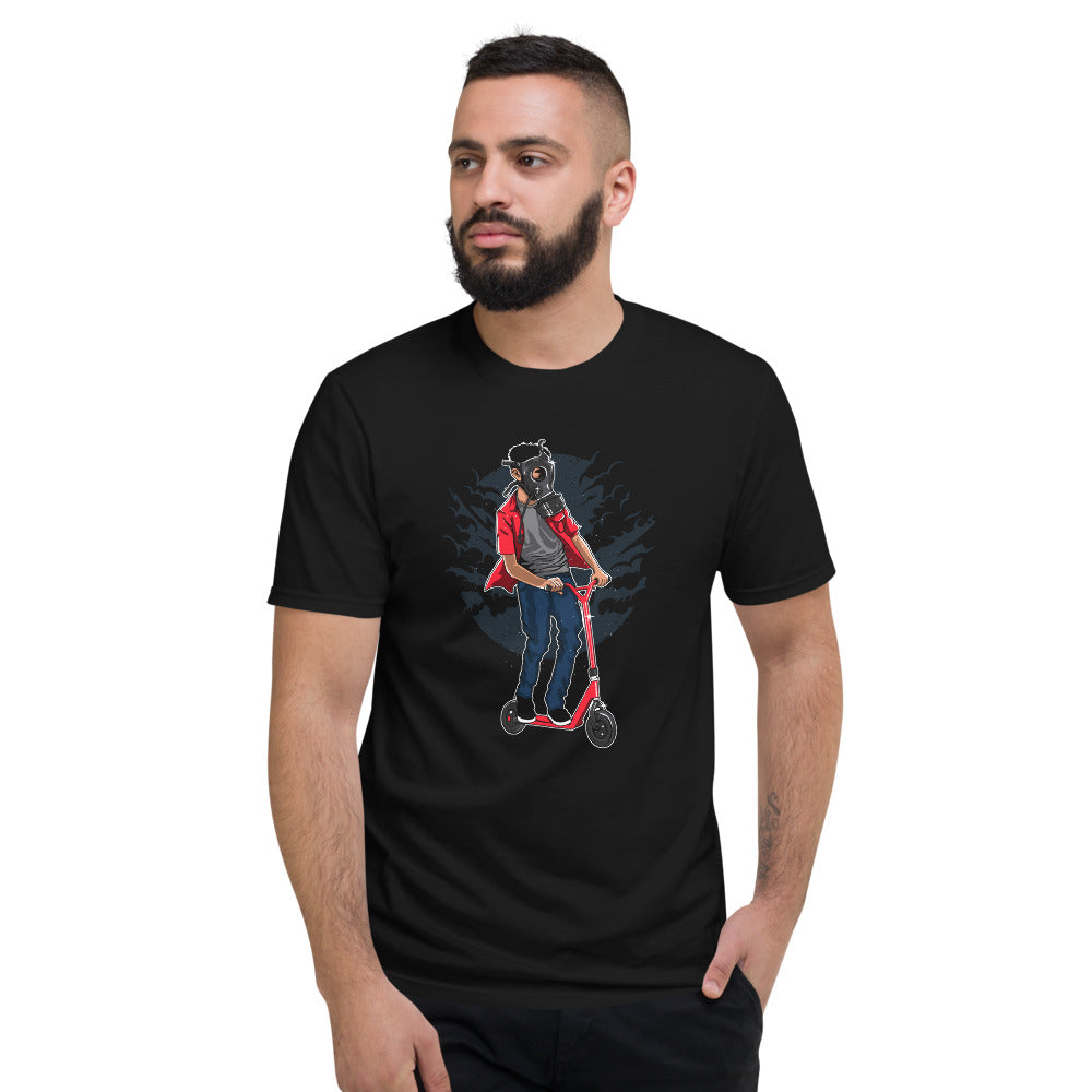 Gasmask Rider | Short-Sleeve T-Shirt