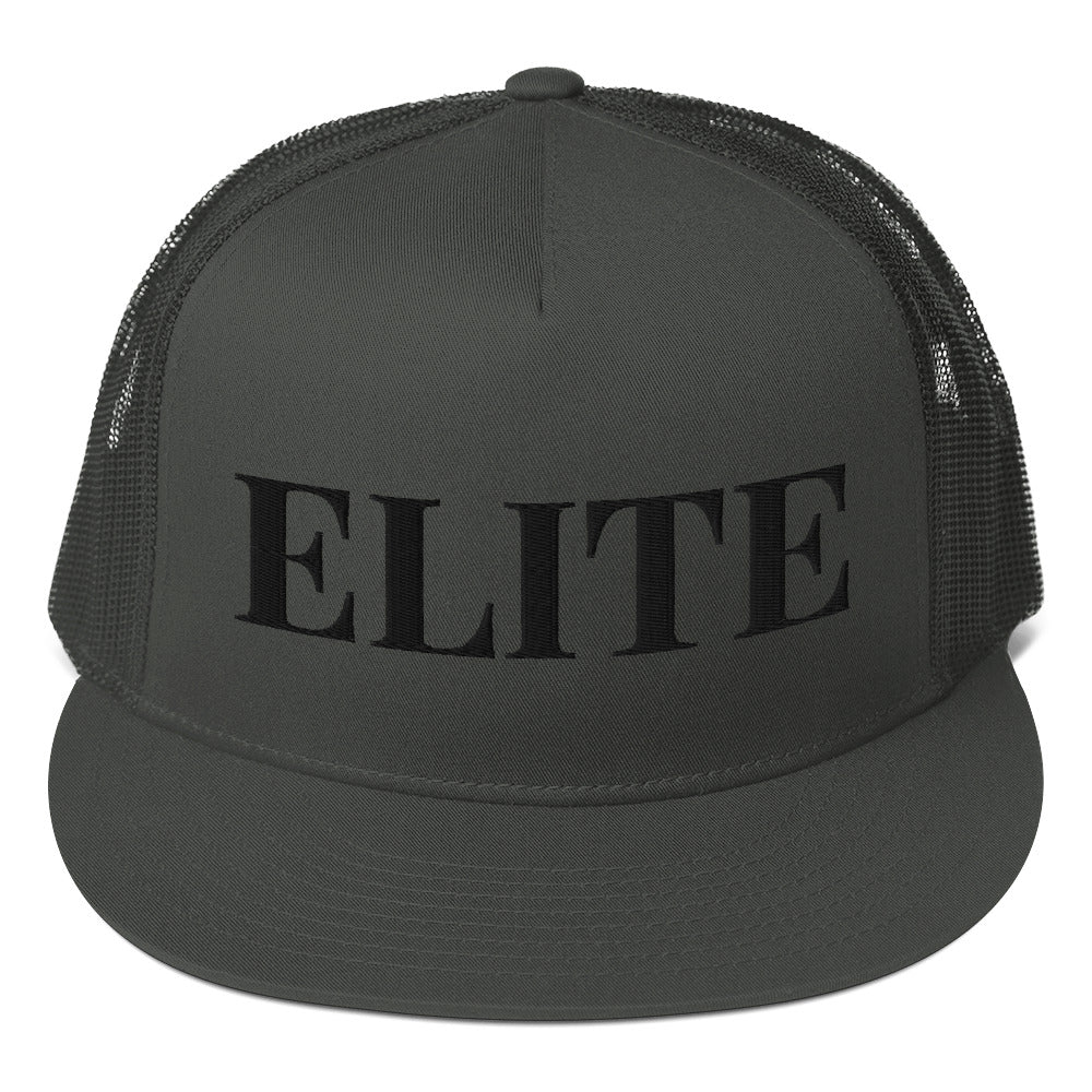 Elite Black | Trucker